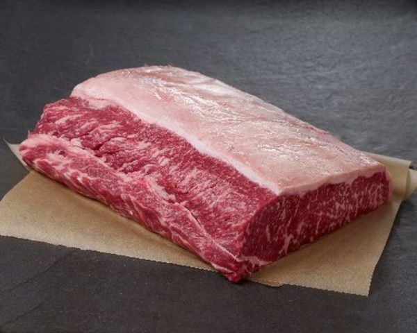 Prime Black Angus Grain Fed Striploin Mb3 Whole 5 5kg East Side Butchers