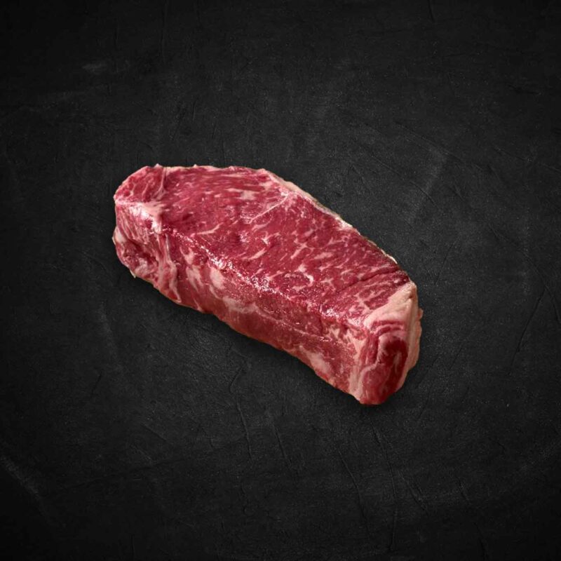 Australian Premium Grass Fed Beef Striploin Steak Mb4 East Side Butchers