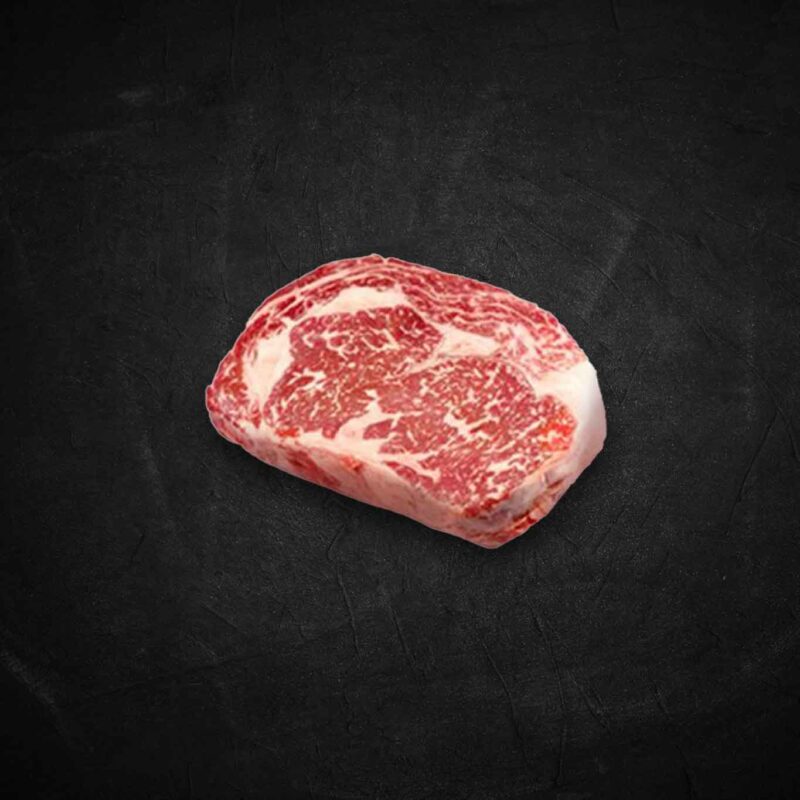 Prime Black Angus Grainfed Beef Ribeye Steak MB3+ East Side Butchers