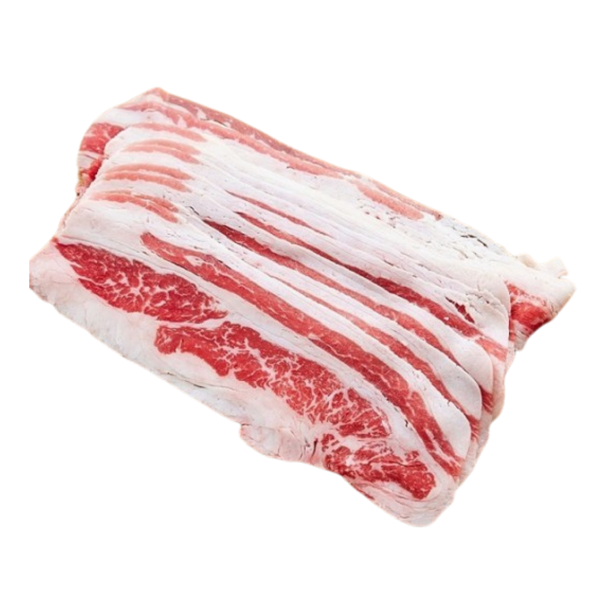 Australian Black Angus Beef Short Plate Shabu Shabu Style Cut East Side Butchers